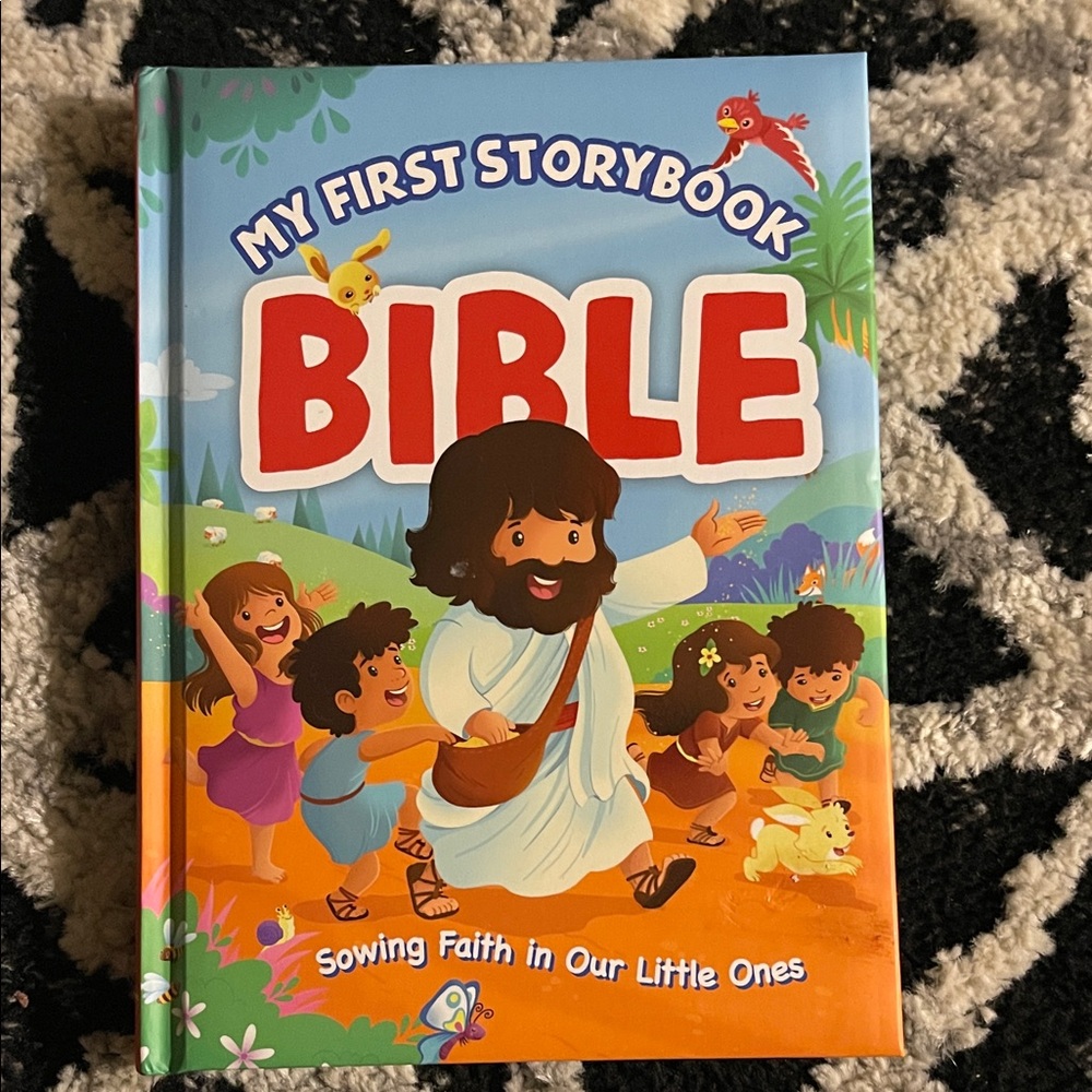 My First Storybook Bible - Orange & Blue Children's Bible